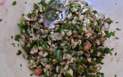 « Taboulé » d’orge, persil et noisettes